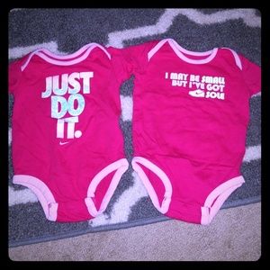 2 pack baby girl Nike bundle (bundle #11)